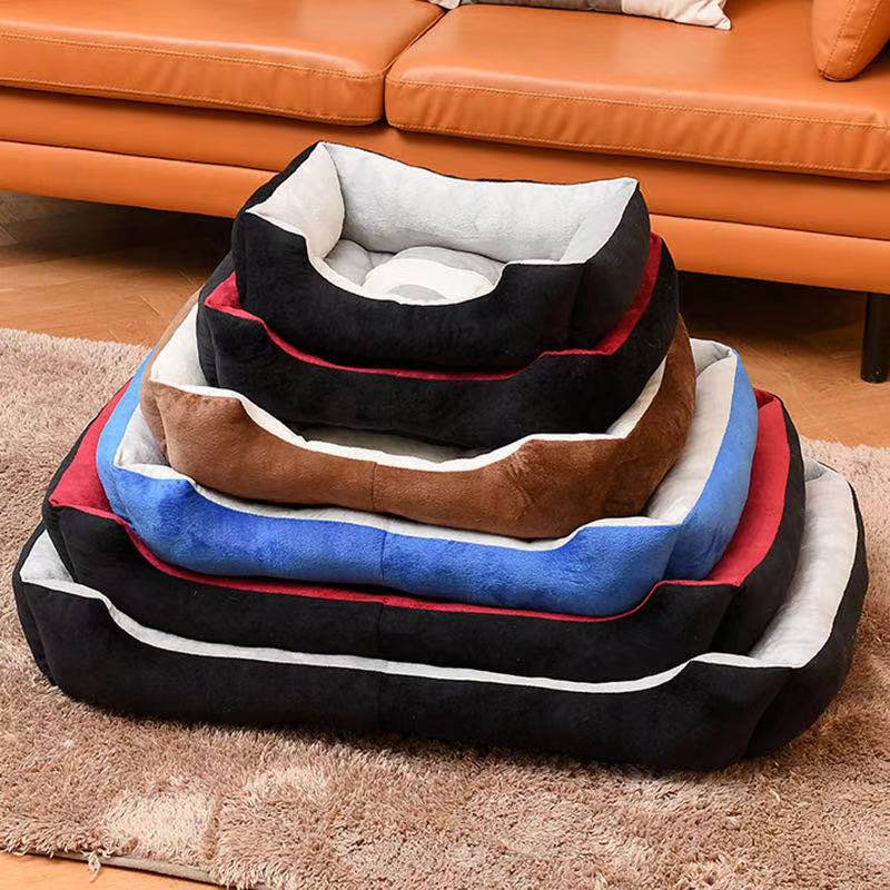 Cama Para Cachorros e Gatos com Cobertor- Sofá/Cama para Pets