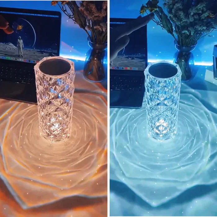 Luminária de Cristal 16 Cores - Luminous Crystal